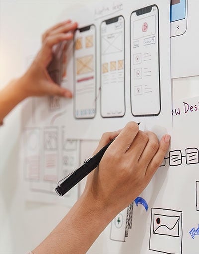 Mobile App Wireframe Design
