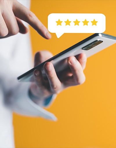 Customer Review 5 Star Feedback